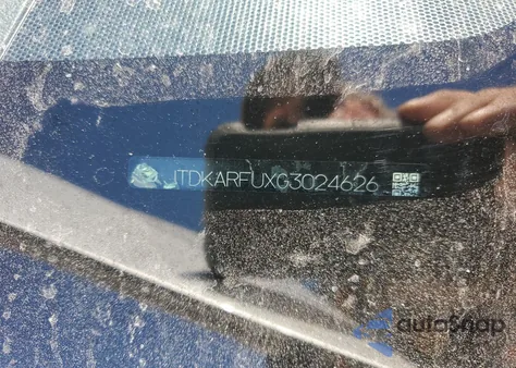 2016 Toyota Prius from USA, damaged, VIN JTDKARFUXG3024626